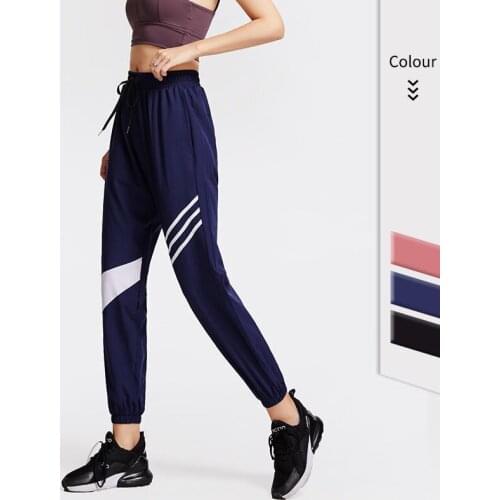 Women Long Running Pants Yoga Workout Sweatpants Fitness Sports Gym Hiking High Waist Clothing Womens Trousers For Female 2051