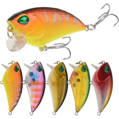 1Pcs Minnow Fishing Lures Hard Bait 5.5cm 6.5g Jig wobbler Bass Pike Lure Plastic Artificial Baits for Fishing Tackle Crankbait