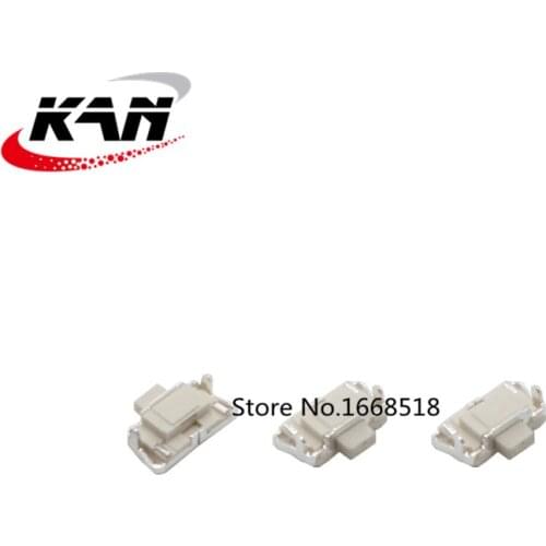 100pcs TS-A025 2*4 Sink plate button Small tact switch white miniature electronic components sink plate