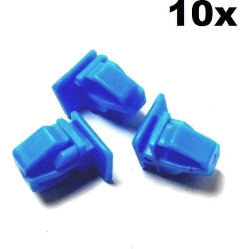 10pcs Nylon For Honda CIVIC CR-V 1996-On Body Side Moulding Clips / Door interior trim plate fixed buckle / Retainer Clips