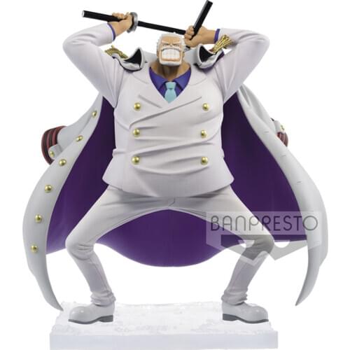 2021 in stock!16cm Japanese original anime figure one piece MAGAZINE Monkey D Garp action figure collectible model toys