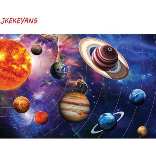 5D Diy diamond painting Our solar system Diamond Mosaic sale Rhinestone Embroidery cross stitch Y3919