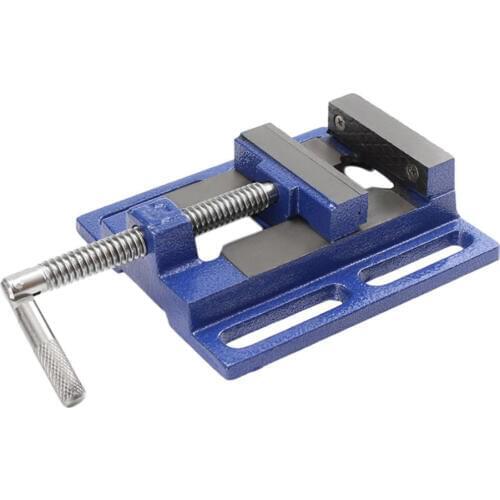 60mm Aluminum Bench Vise Table Flat Clamp-on Plier Drill Press Milling Machine Clamping Clamp Firmly Woodworking hand tool