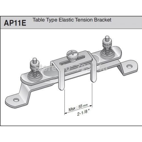 Free shipping Guide Gauge for Sewing Machines AP11E table type elastic tension bracket FOR Industrial Sewing Machine