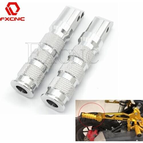 CNC Passenger Foot peg Rearset footpeg for Honda CBR 600 919 929 954RR F4i F2 MSX125 Grom 125 CBR100RR Aluminum Footrest Pedal