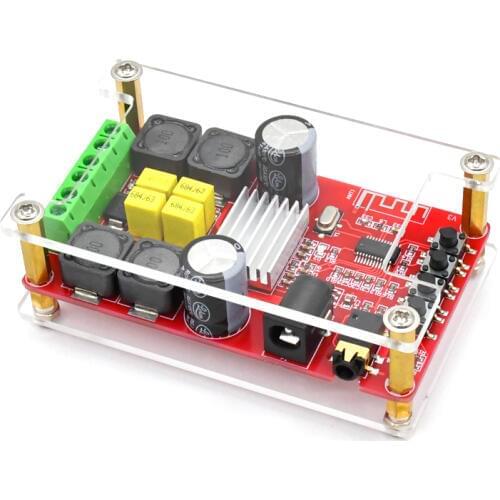 2*50W TPA3116D2 Bluetooth 5.0 Digital Audio Amplifier Dual Channel Class D TPA3116 Stereo Aux Amp Decoded FLAC/APE/MP3/WMA/WAV