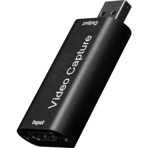 4K Video Capture Card USB 3.0 2.0 HDMI Video Grabber Record Box for PS4 Game DVD Camcorder Camera Recording Live Streaming