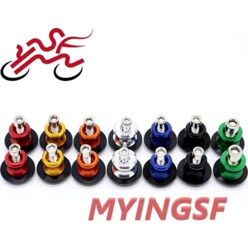 Swingarm Spools Slider For KAWASAKI Z650 Z800 Z900 Z1000 Z1000SX ZX6R ZX10R NINJA 650 Motorcycle Accessories Stand Screw M8