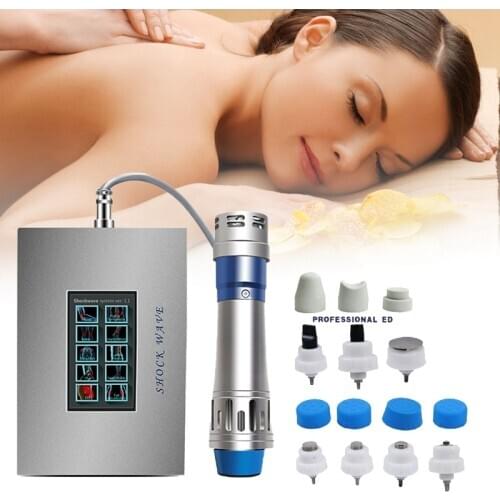 Mini Shockwave Therapy Massage Device Pain Relief Muscle Gun Therapy Machine Treat Joints Pain ED Erectile Dysfunctiontreatment