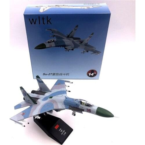 Diecast 1:100 Scale SU27SK Flanker Fighter Model Toy 1987 Russian Air Force Static Simulation Flanker C Aircraft Airplane Models