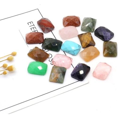 10Pcs Natural Stones Blue Crazy Agate Cabochon Water Drop Shape No Hole Beads for Making Jewelry DIY Ring accessories Loose Bead