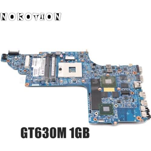 NOKOTION 48.4ST06.021 681999-001 682037-001 For HP Pavilion DV7-7000 DV7T-7000 Laptop Motherboard HM77 DDR3 GT630M 1GB