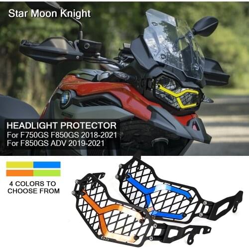 NEW Motorcycle Headlight Head Light Guard Protector Cover Grille Guard Protection Grill For BMW F750GS F850GS ADV F850 Adventure