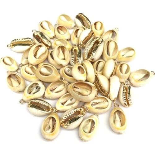 New 20PCS Natural Egg Shell Pendants For jewelry making DIY Accessories Fit Necklaces Size 10x20-15x25mm