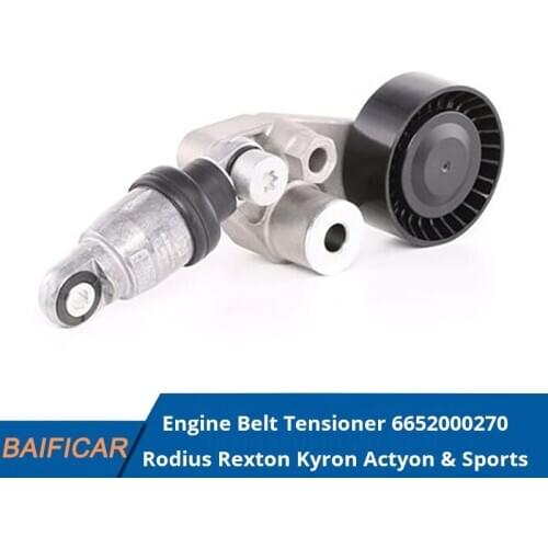 Baificar Brand New Engine Belt Tensioner 6652000270 For Ssangyong Rodius Rexton Kyron Actyon & Sports