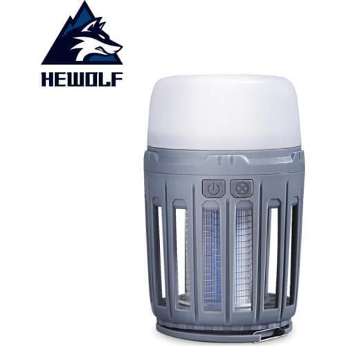 Portable Tent Light USB Dimmable Camping Lantern Mosquito Killing Lamp Bug Rechargeable LED Lighting Camping Light