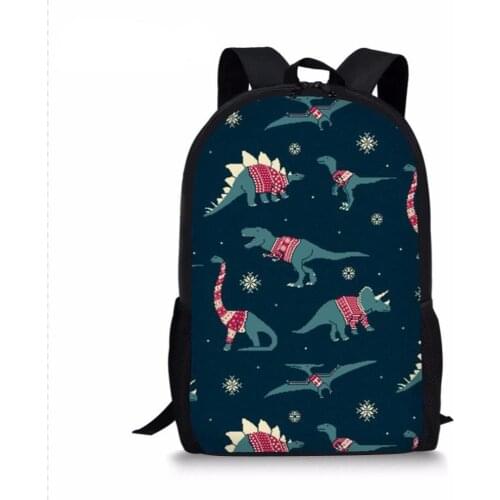 Cartoon Dinosaur Backpack for Teenager Boys Backpack Girls Travel Luggage Package Shopping Shoulder Bag Women Mochila