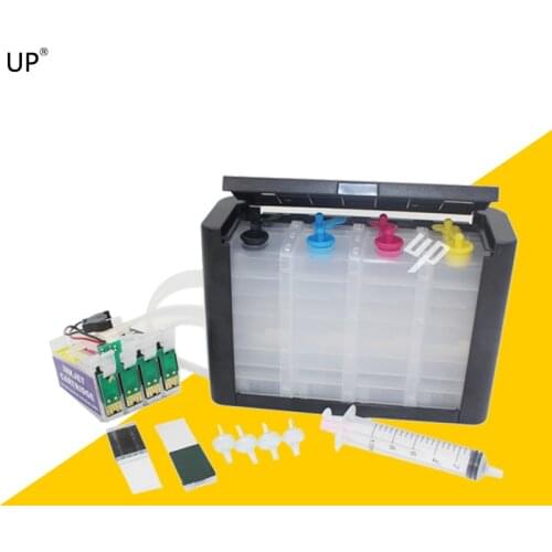 UP 1set T2521 Continuous Ink Supply CISS Compatible Epson WorkForce WF-3620 WF-3640 WF-7610 WF-7620 WF-7710 WF-7720 WF-7210