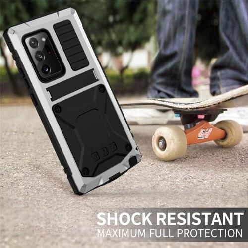 Waterproof Metal Case For Samsung Galaxy Note 20 Ultra Aluminum Armor Cover Cover Coque For Samsung Note 20 Note20Ultra 5G Funda