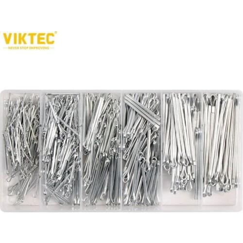 VT13784 555pc Cotter Pin Assortment Split Pin Assortment