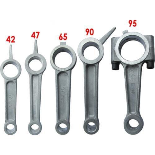 1PCS Air Compressor Connecting Rod Silver Tone Aluminum Alloy For Air compressor