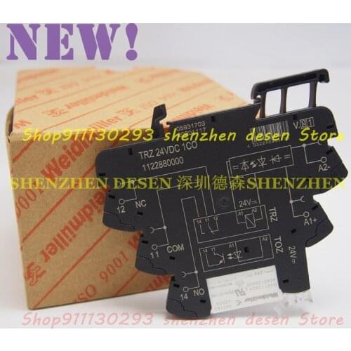 10PCS Relay TRZ 24VDC 1CO 1122880000 Interface SPDT Coil: 24VDC 6A, switch: max.250VDC