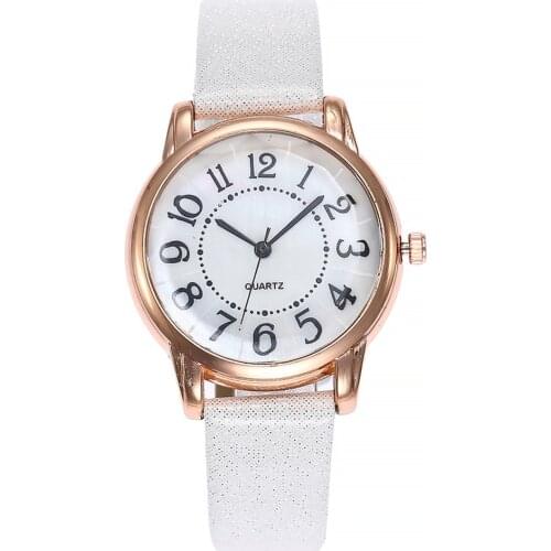 Fashion Brand Womens Watches Quartz Leather New Strap Ladies Dress Luxury Watch reloj mujer Analog Mens Wrist Watch relogio