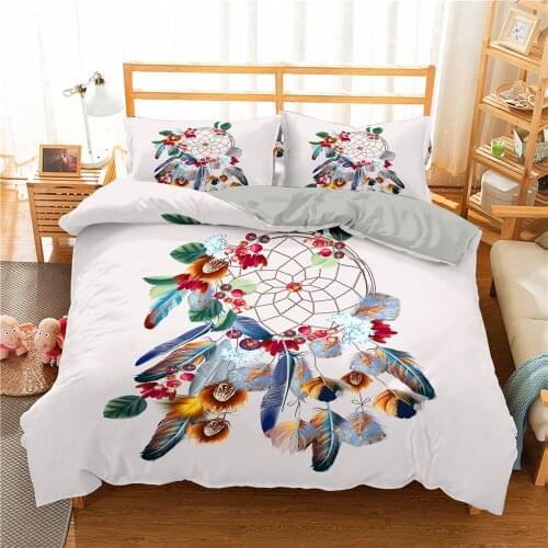 Home Bohemian Duvet Cover Queen 240x220 Elegant Ethnic Quilt Cover Dream Bedding Set King Single Double Comforter Bed Cover Sets