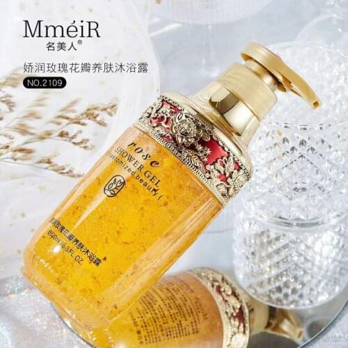 Rose petal shower gel perfume fragrance shower gel female student floral shower gel