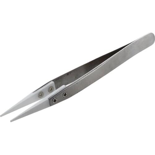 Ceramic Tweezers - Heat Resistant - Pointed Tip