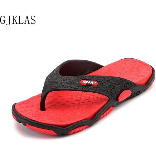 Summer Mens Flip Flops Massage Sole Casual Beach Slippers Sea Pool Garden Vivid Color Street Style Sandale Men Flip Flop Flats