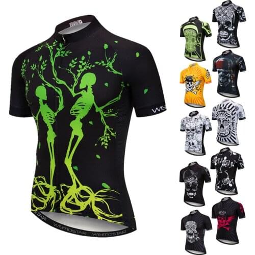 Cycling Jersey Men 2021 Road Bike Shirts Breathable Short Sleeve Bicycle Clothing Summer Cycle Uniform Mountain Bike Clothing