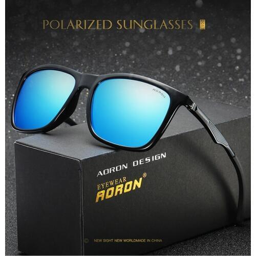 Men Women Retro Fashion Vintage Aluminum+TR90 Sunglasses Polarized Lens Driving Eyewear Accessories Sun Glasses For Men No Box