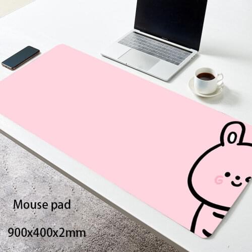 Non-skid Cute Koala Dog Crocodile Bear Unique Desktop Pad Game Mousepad Large Mouse Pad Keyboards mouse pad kawaii mouse pad