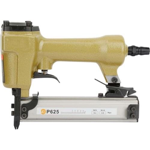 P625 Pneumatic Nail Gun Air Stapler For Grain Nail 100pcs Air Nailer Length 10-25mm Used For Fastening Workpiece In Furniture