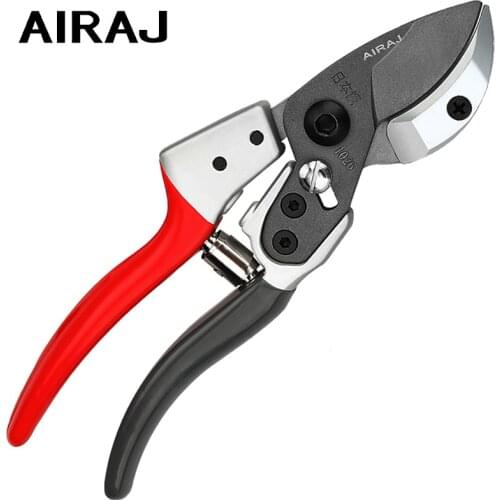 AIRAJ Pruner Tree Cutter Gardening Pruning Shear Scissor Stainless Steel Cutting Tools Set Home Tools Anti-slip