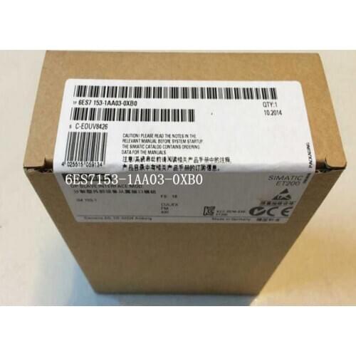 SIMATIC DP, INTERFACE IM 153-1, FOR ET 200M , Original new 6ES7153-1AA03-0XB0