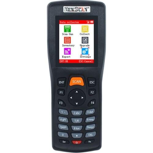Barcode Scanner Pda Collcetor NS8103 1D 2D QR Code scan Storage Inventory Handheld Repeat Alarm Count LCD Display
