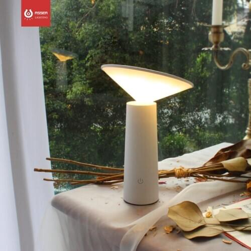 3 Modes Led Night Light Table Lamp Portable Battery Power Rechargeable Table Lamp