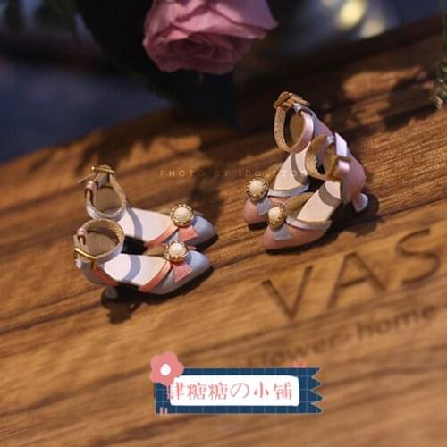 Blythe doll Shoes ● Margaret ● Antique Heels Azone OB24 Holala baby heels doll shoes accessories