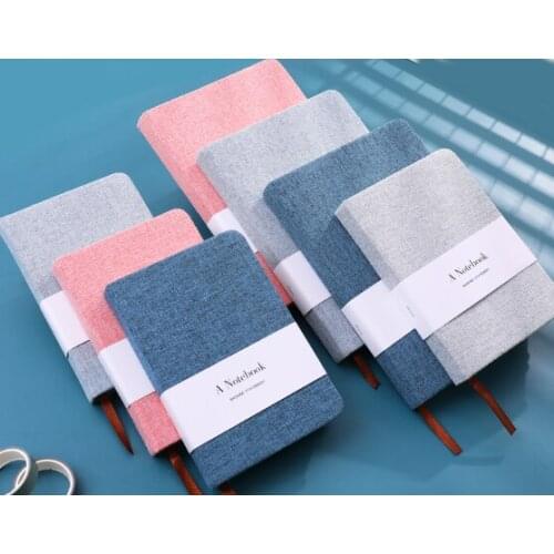 Thickened simple blank line cloth notepad notebook J03