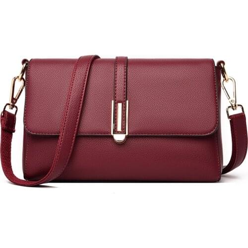 High Quality Crossbody Bags for Women Flap Bag Sac Vintage Soft Leather Shoulder Bag Female Luxury Brand Handbags Women Bags New