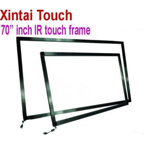 Xintai Touch 70 Inches 10 Touch Points 16:9 Ratio IR Touch Frame Panel Plug & Play (NO Glass)