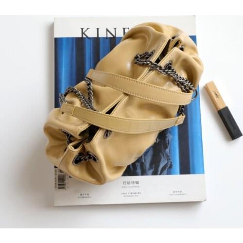 Luxury Bags for Women Fashion Small Armpit Bag Saddle pattern Cow Leather Ladies Shoulde bag