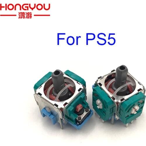 10pcs Original 3D Analog Joystick Grip stick repair parts Sensor Module Potentiometer For Sony Dualshock 5 PS5 Controller