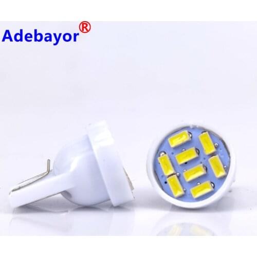 1000pcs T10 8 smd 3014 8 leds 1206 8 SMD Car Light 194 168 192 W5W Auto Wedge Lighting DC 12V Clearance Lights