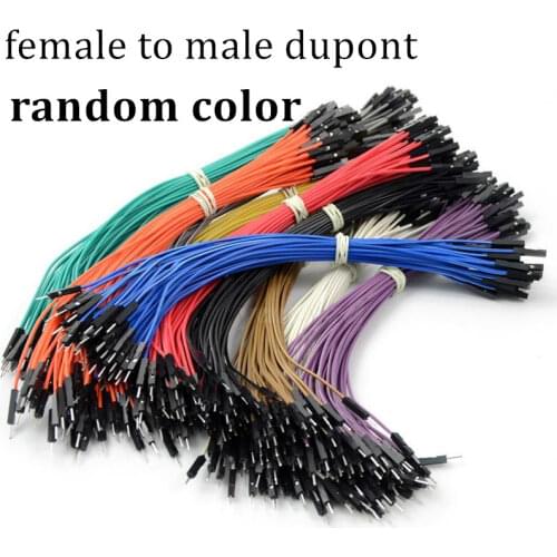 120pcs Dupont Female To Male Cable For Arduino Male Female Colorful Jumper DIY 20cm Dupont Jumpers Wire Color Jumper Cable