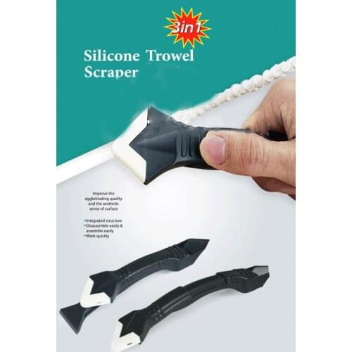 5Pcs Caulking Tool Kit Silicon Trowel Scraper Hand Remover Grouting Tool Sealant Cleaning Corner Buddy Kit Set High Quality