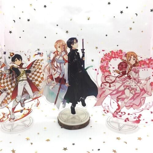Anime Sword Art Online Acrylic Stand Model Toys SAO Action Figure gift