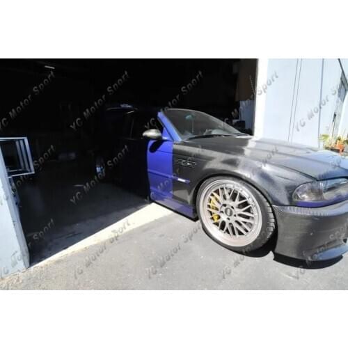 Car Accessories FRP Fiber Glass OEM Style Front Fender Fit For 1998-2005 E46 M3 Front Fender Flare Cover